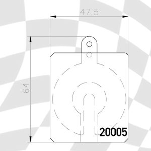 MINTEX MGB704 CLASSIC DISC PADS