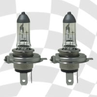 80W UPGRADE HALOGEN BULB CREAR H4 (PAIR)