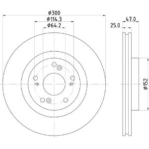 MINTEX STD DISCS (PAIR)