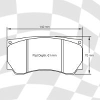 MINTEX 2020 F2R 18.00RACING PADS