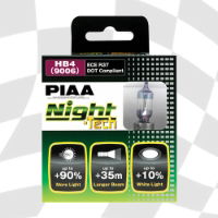 PIAA HE826 NIGHT TECH HB4 (9006) 12V  51W = 105W  E MRK