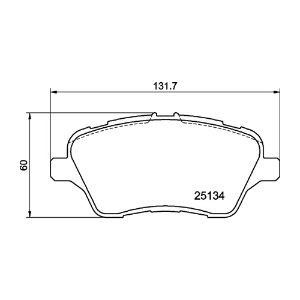 MDB3322 Pad Shape