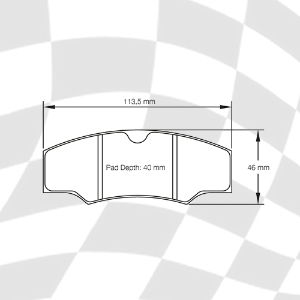 PAGID E1749 RS29 PADS (MDB1200)