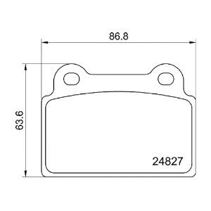 MDB3039 Pad Shape