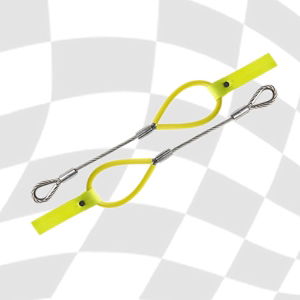 Towing Eye - 300mm - Pair - Yellow