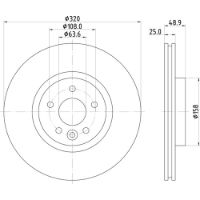 MINTEX STANDARD DISCS (PAIR)