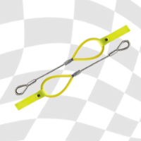 Towing Eye - 250mm - Pair - Yellow