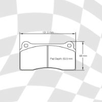 PAGID E1287 RST3 PADS