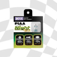 PIAA HE824 NIGHT TECH 3600K H11  55W = 125W E MRK