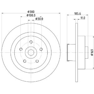 MINTEX STD DISCS (PAIR)