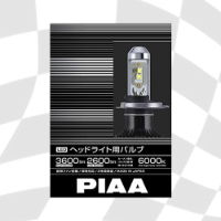 PIAA LEH100 LED BULBS H4 6000K 3600/2600LM CONV KIT