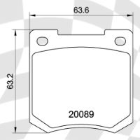 MINTEX MGB535 M1166 RACING PADS