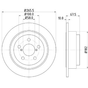 MINTEX STD DISCS (PAIR)