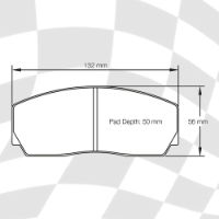 MINTEX 1292 F3R 16.75 RACING PADS