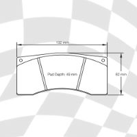 PAGID E1674 RST3 PADS