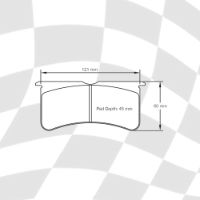 PAGID E2555 RS29 PADS (MDB1795)