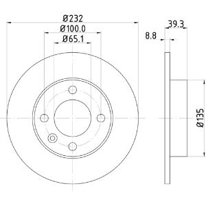 PAIR STD DISCS