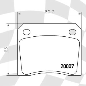 Mintex MGB521 Classic Disc Pads