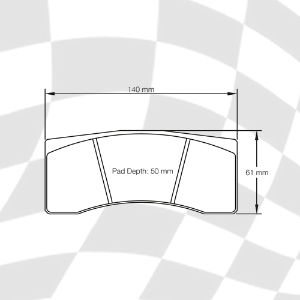 PAGID E1616 RST5 PADS (16.00mm)