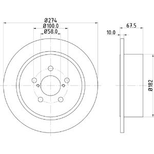 MINTEX STANDARD DISCS (PAIR)