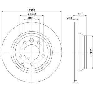 MINTEX STANDARD DISCS (PAIR)