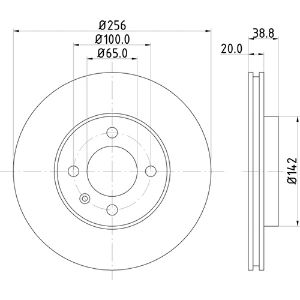 PAIR STD DISCS