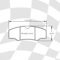 PAGID E1749 RST1 PADS