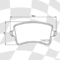 MINTEX MDB2929 STANDARD BRAKE PADS