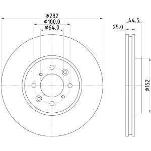 MINTEX STD DISCS (PAIR)