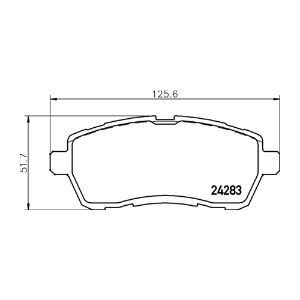 MDB2875 Pad Shape