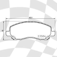 Mintex MDB2134 Classic Disc Pads