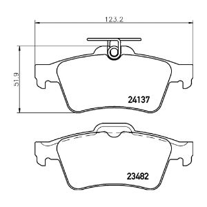 MDB2686 Pad Shape