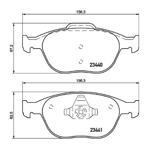 MDB2272 Pad Shape