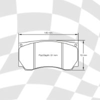 PAGID E8033 RST3 PADS