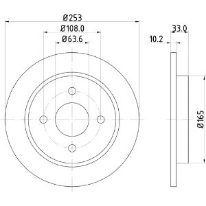 STANDARD MINTEX DISCS (PAIR)