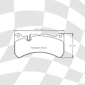 PAGID E8005 RS19 PADS