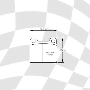 PAGID E4304 RSH03 PADS